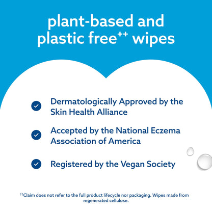 WaterWipes Sensitive+ Newborn & Baby Wipes, 3-In-1 Cleans, Cares, Protects, 99.9% Water, Unscented & Hypoallergenic, 240 Count (4 Packs)