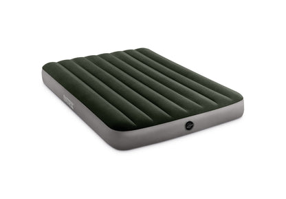 Intex 64108E Dura-Beam Standard Prestige Air Mattress: Fiber-Tech - Full Size - 10in Bed Height - 600lb Weight Capacity - Pump Sold Separately