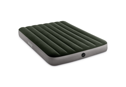 Intex 64108E Dura-Beam Standard Prestige Air Mattress: Fiber-Tech - Full Size - 10in Bed Height - 600lb Weight Capacity - Pump Sold Separately