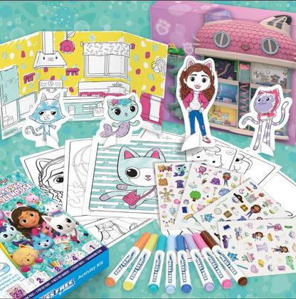 Crayola Color Wonder Gabby's Dollhouse Activity Kit, Mess Free Coloring Set for Toddlers, Travel Activities, Toddler Toys, Gifts for Girls & Boys