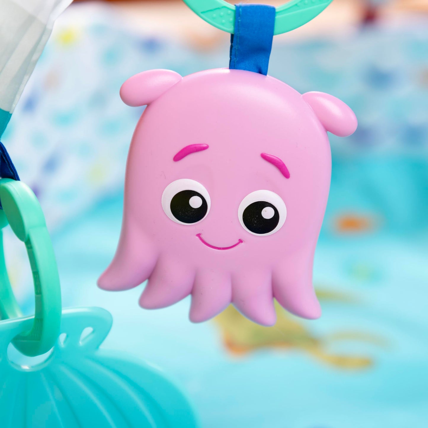 Bright Starts Disney Baby Finding Nemo Mr. Ray Ocean Lights & Music Gym, Ages Newborn +