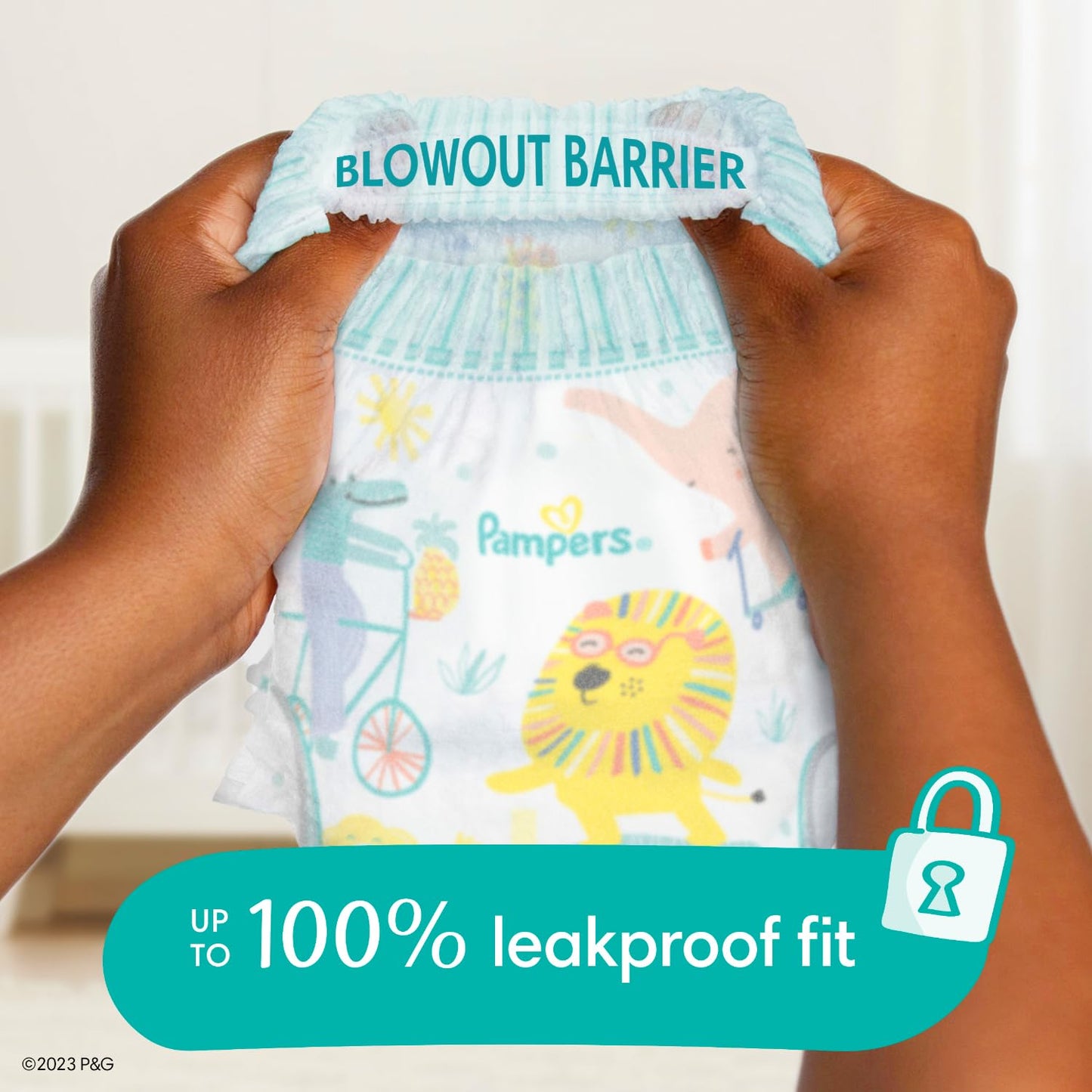 Pampers Diapers - Cruisers 360 - Size 7, 88 Count, Babyproof up to 100% Leakproof Pull-On Diaper