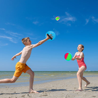 Ayeboovi Toss and Catch Ball Game Outdoor Toys for Kids Yard Games Beach Toys Outside Games for 3 4 5 6 7 8 9 10 Year Old Boys Girls (Upgraded)
