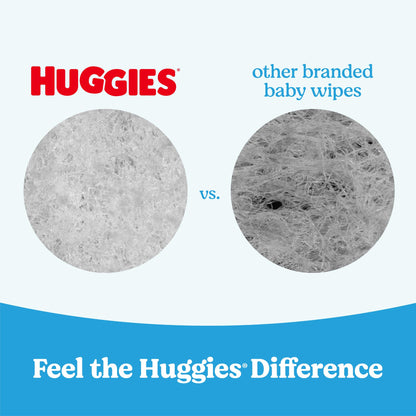 Huggies Natural Care Cucumber, Aloe and Vitamin E Baby Wipes, Hypoallergenic, Scented, 15 Flip-Top Packs (960 Wipes Total), Packaging May Vary