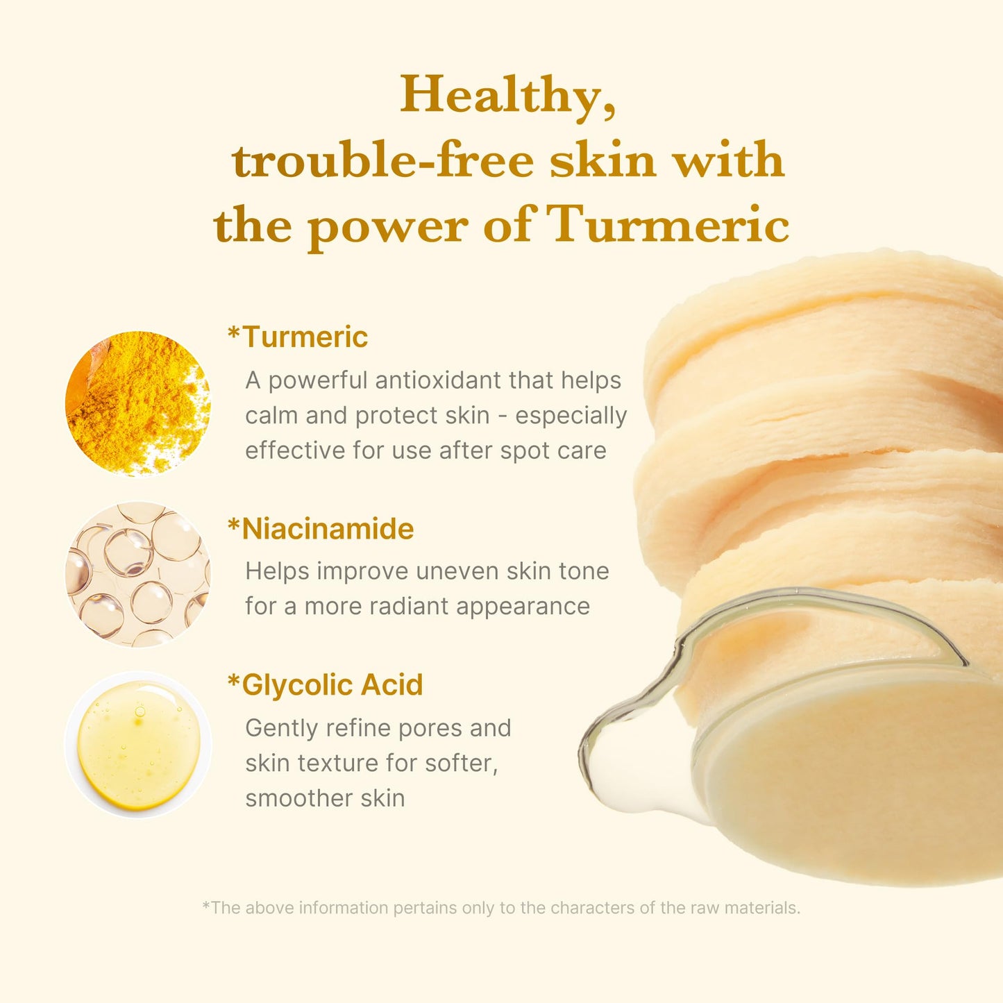 medicube Kojic Acid Turmeric Clarifying Toner Pad for Troubled Skin & Use After Spot Care | Soothing & Calming with Kojic Acid, Turmeric, Niacinamide, and Glycolic Acid | Korean Skin Care, 70 Pads