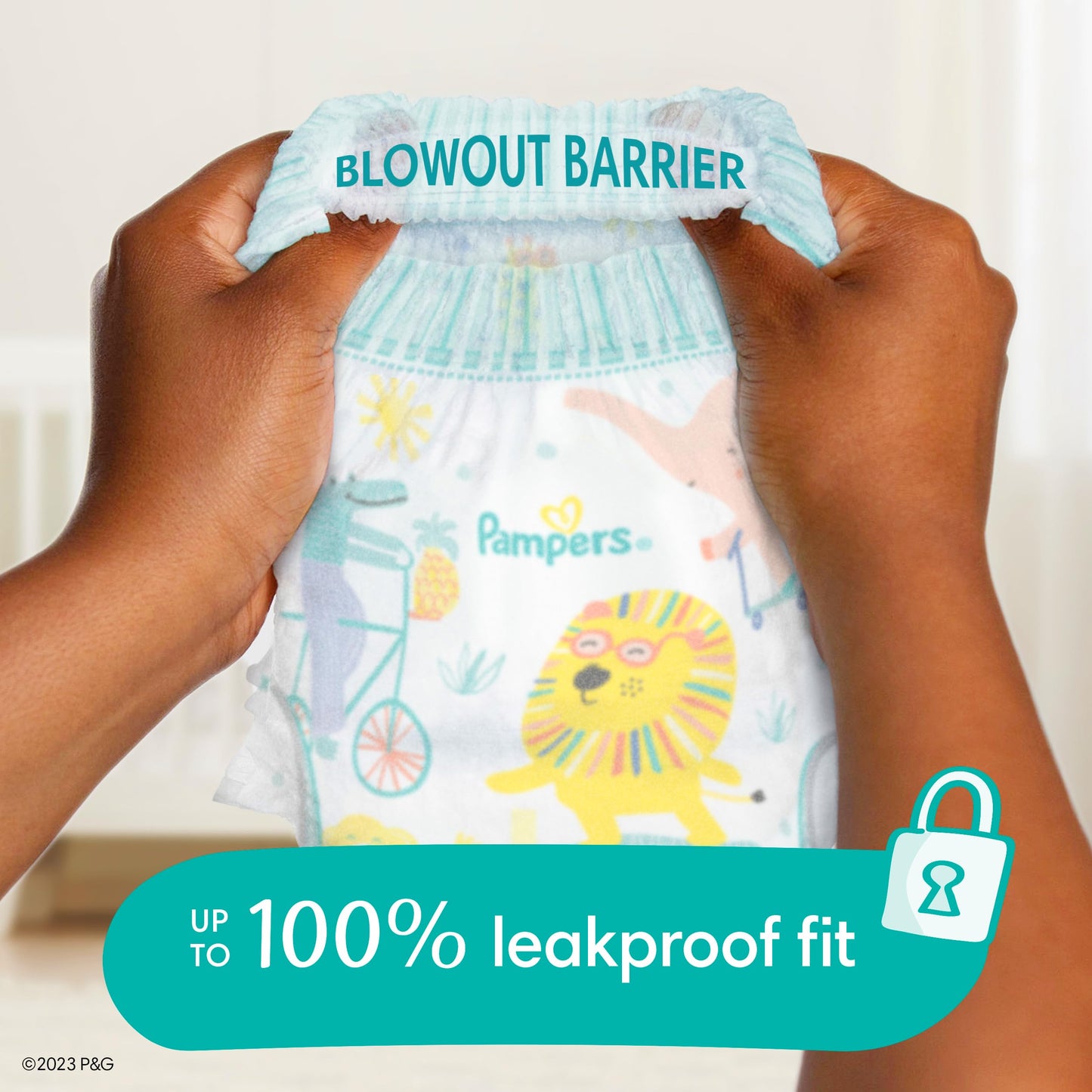 Pampers Diapers - Cruisers 360 - Size 4, 144 Count, Babyproof up to 100% Leakproof Pull-On Diaper