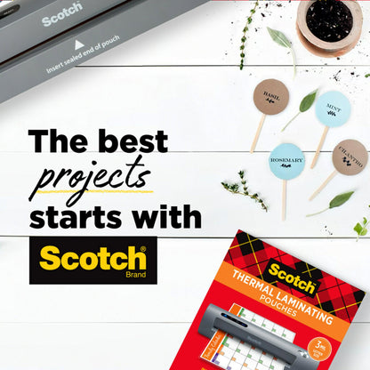 Scotch Thermal Laminator, 2 Roller System for a Professional Finish, Use for Home, Office or School, Suitable for use with Photos (TL901X)