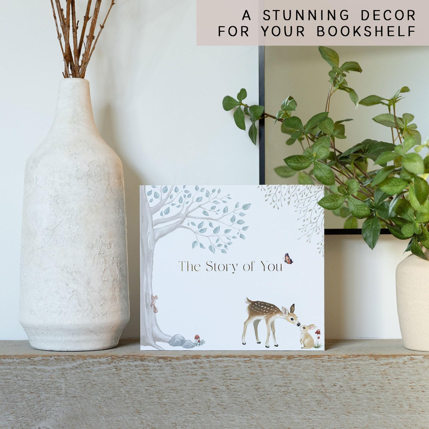 Baby Memory Book for Boy or Girl - First 5 Year Keepsake Album from Pregnancy to Age Five - Baby Book to Record Baby's Milestones and Photos - 1st Gender Neutral Photo Books for Newborn Babies