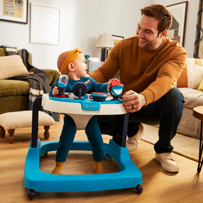 Safety 1st Ready, Set, Walk! DX Developmental Walker, Spotlight Teal