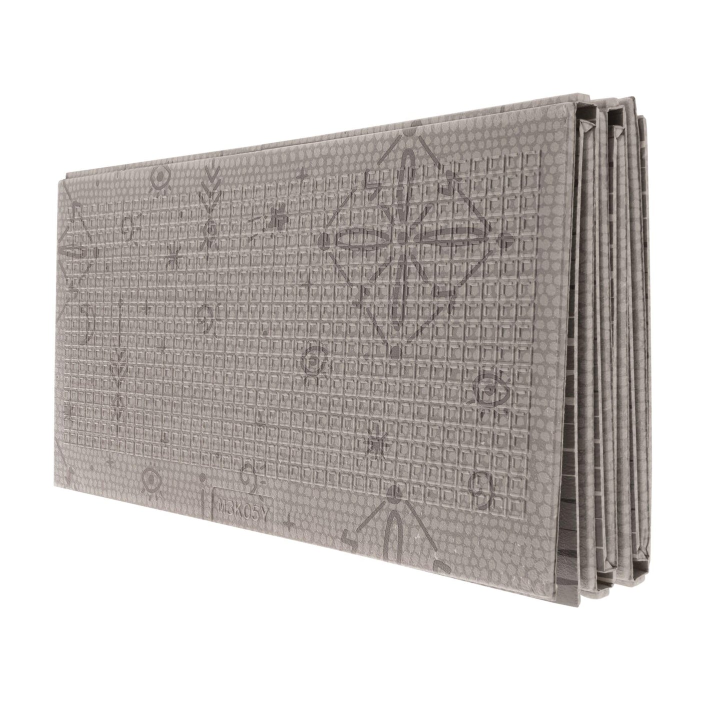 Nuby Reversible Baby Floor Mat, 77" x 58" - Foldable and Lightweight Infant Play Mat - Easy Storage and Travel - Graceful Gray