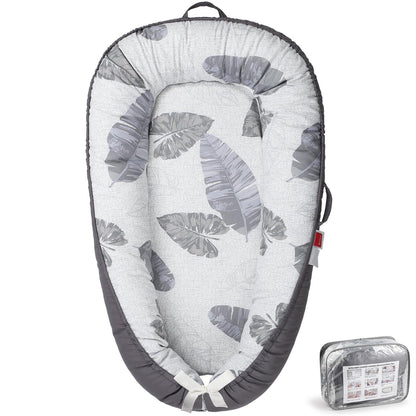 BUTOA Baby Lounger - Breathable & Soft Baby Nest, Portable and Lightweight Tummy Time Lounger for Home and Travel, Ideal Newborn Babies Essentials Baby Shower Gifts