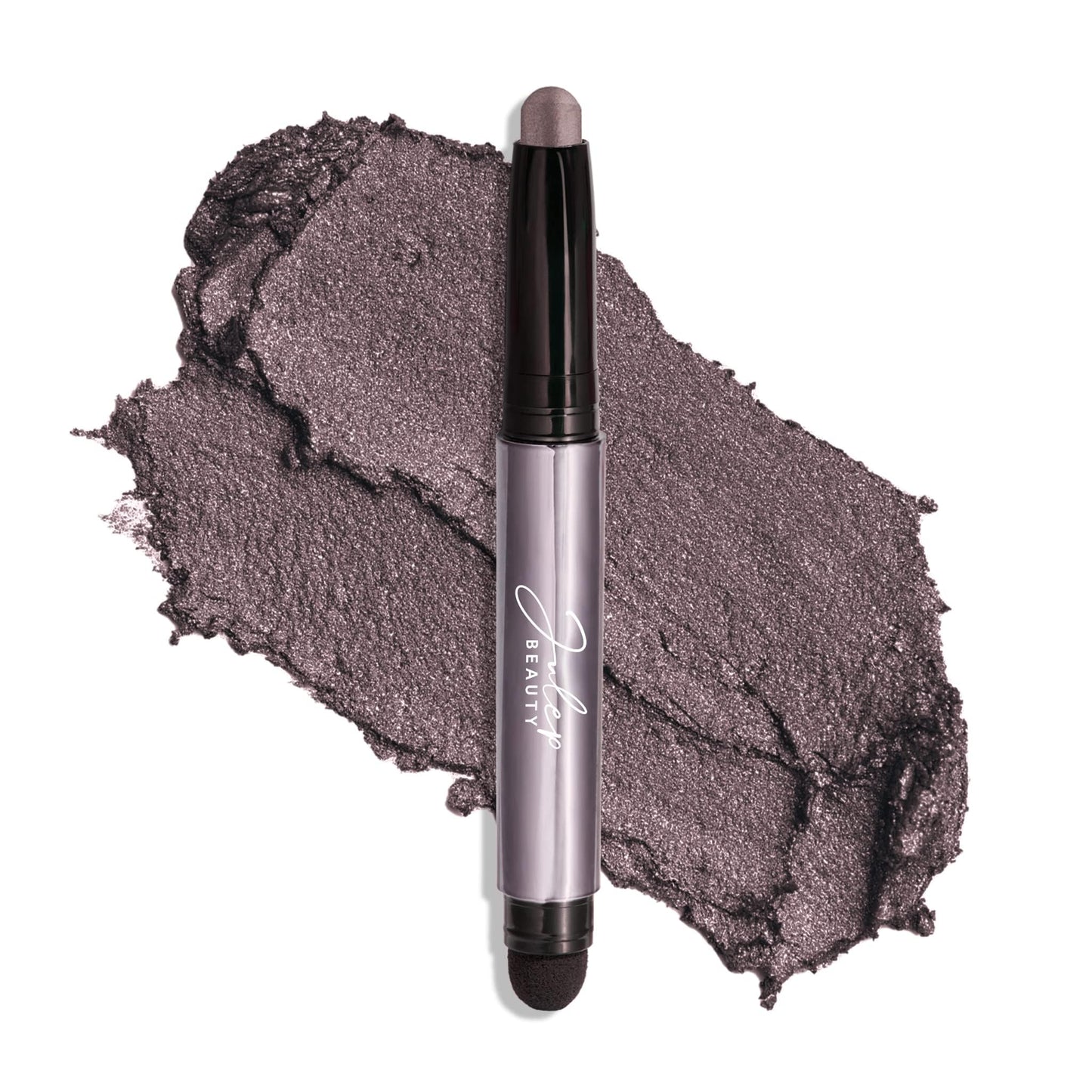 Julep Eyeshadow 101 Cream-to-Powder Waterproof Shadow Stick – Smoky Amethyst Shimmer – Long-Lasting, Crease-Proof, Rich Purple Shimmer Cream Eyeshadow with Built-in Smudger