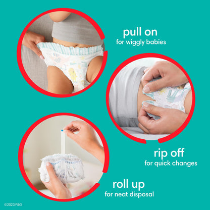 Pampers Diapers - Cruisers 360 - Size 5, 100 Count, Babyproof up to 100% Leakproof Pull-On Diaper