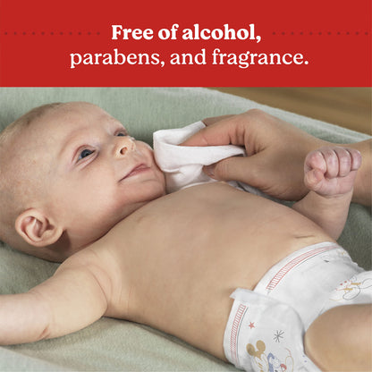 Huggies Simply Clean Unscented Baby Wipes, 9 Flip-Top Packs (576 Wipes Total),64 Count (Pack of 9)