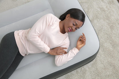 SLEEPLUX Durable Inflatable Air Mattress with Built-in Pump, Pillow and USB Charger
