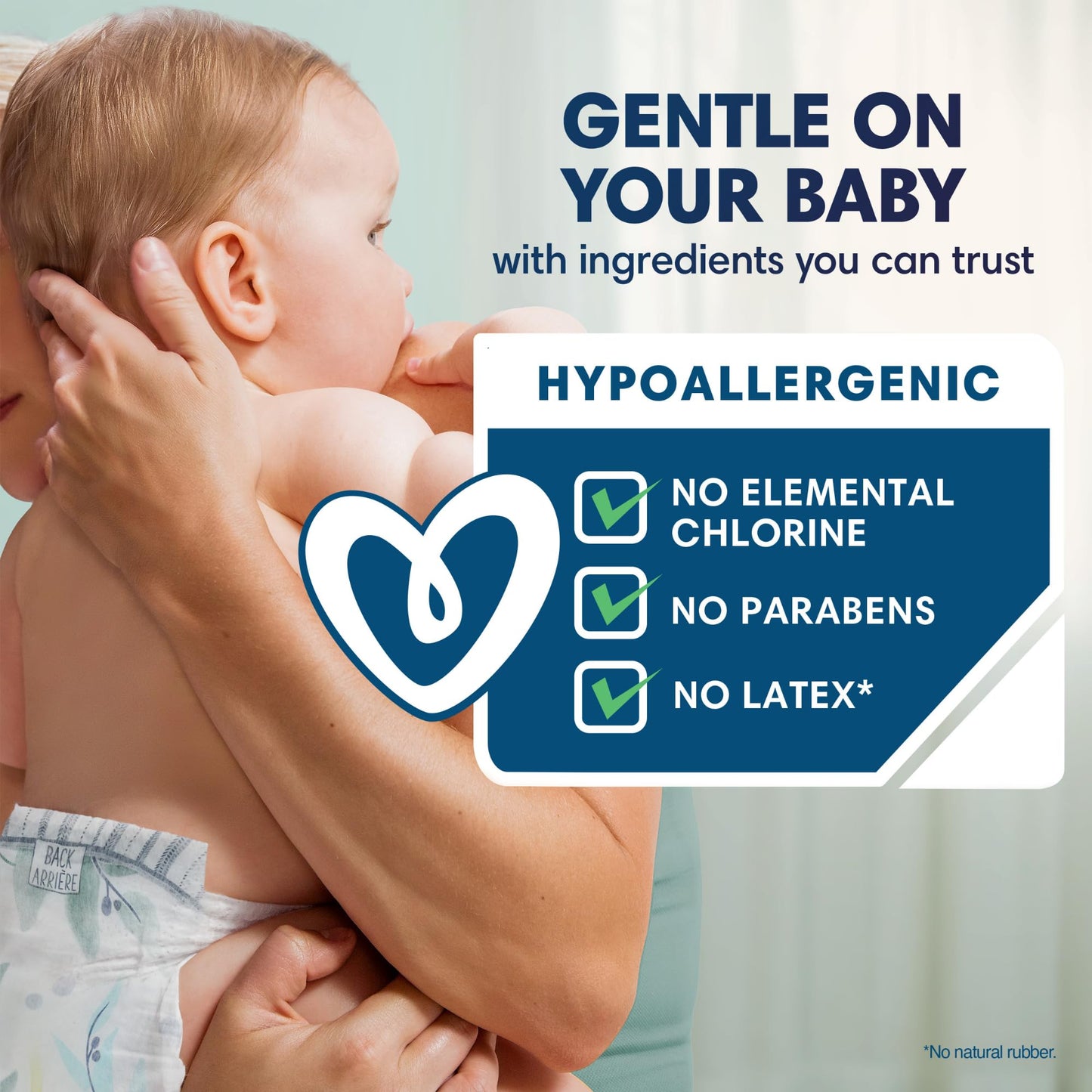 Pampers Pure Protection Baby Diapers, Size 0 (>10 lbs), 76 Count, Up to 100% Leakproof, Premium Plant-Based Skin Protection, Hypoallergenic Soft Diapers