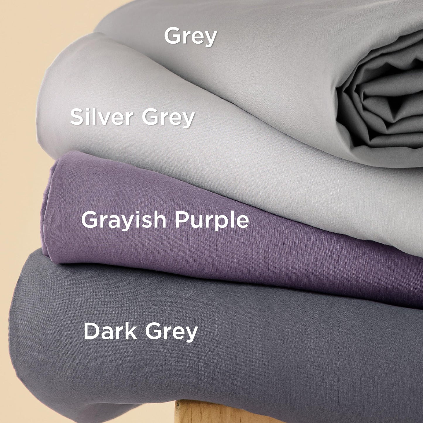 Bedsure Duvet Cover King Size - Soft Double Brushed Bedding Set for Kids & Adults, Zipper Closure, 3 Pieces, Includes 1 Duvet Cover (104"x90") & 2 Pillow Shams, NO Comforter, Grey