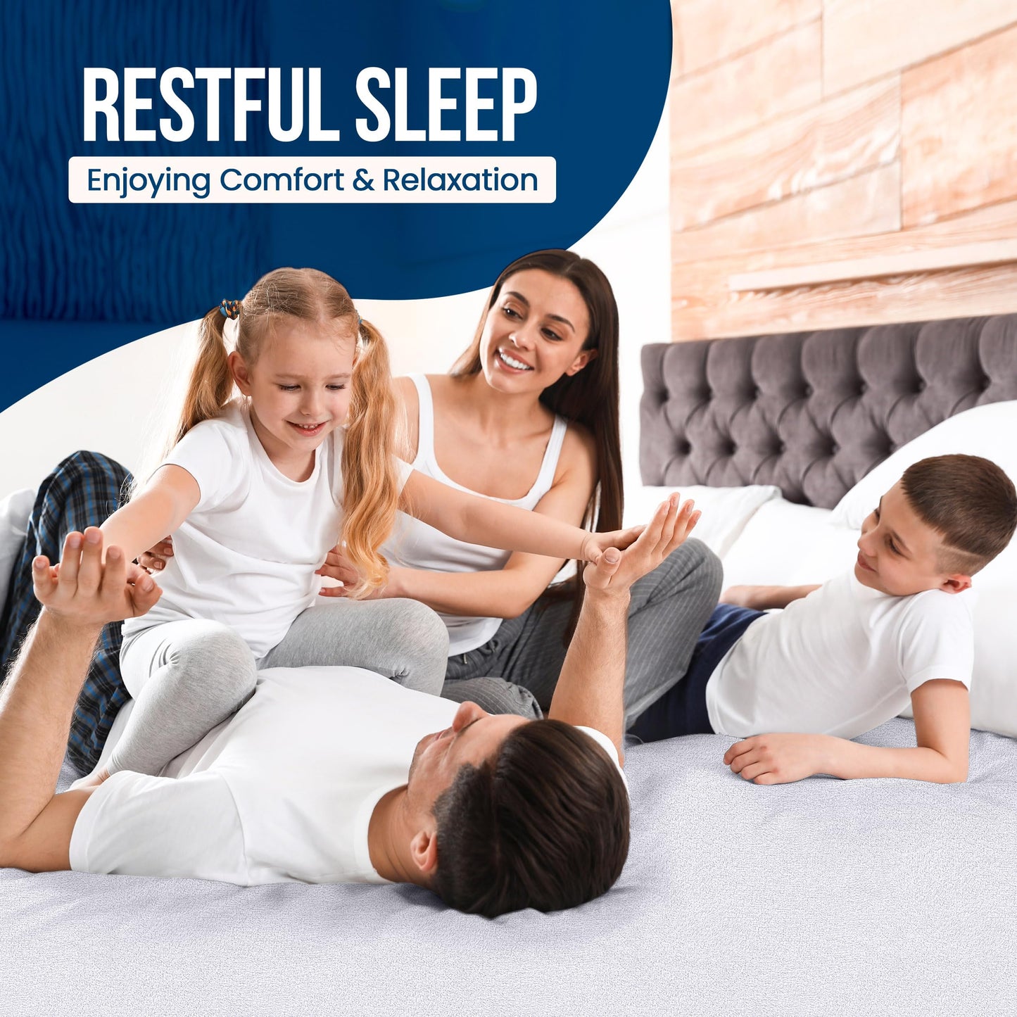 Utopia Bedding Waterproof Mattress Protector Twin XL Size, Premium Terry Mattress Cover 200 GSM, Breathable, Fitted Style with Stretchable Pockets (White)