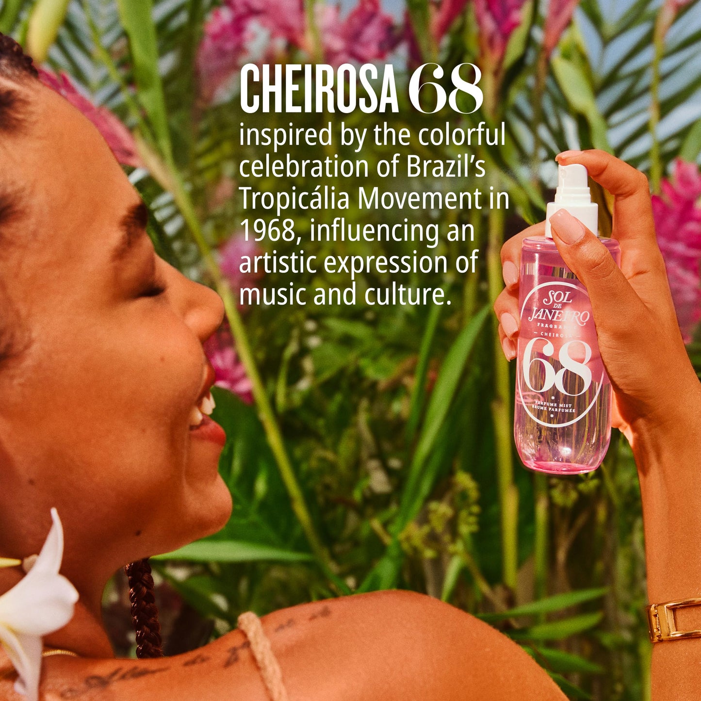 Sol de Janeiro Cheirosa 68 Hair & Body Fragrance Mist Travel Size 90mL/3.0 fl oz.